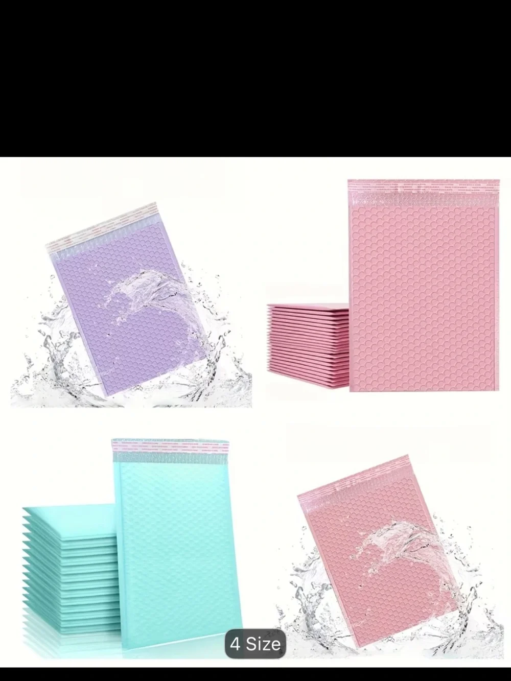 30-4x8 Bubble Poly Mailers!!!